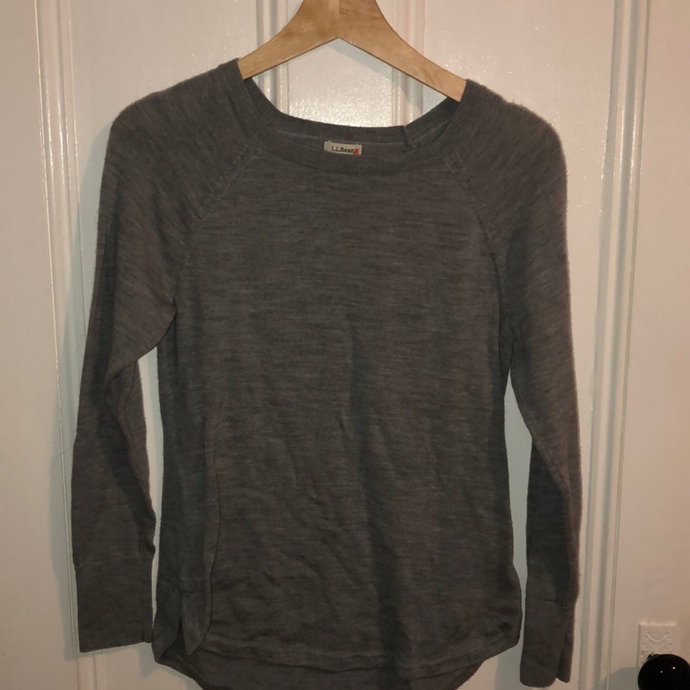 LL bean merino wool sweater